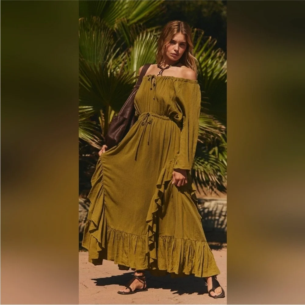 Free People Free-est Shore Chic Maxi Dress